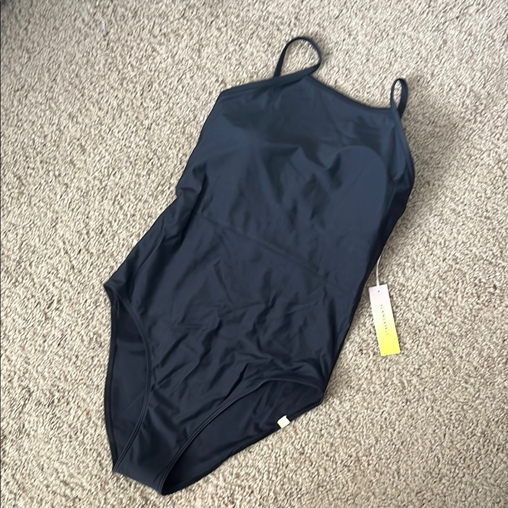 Summersalt High Neck Black One Piece Swimsuit, NWT - Picture 2 of 7